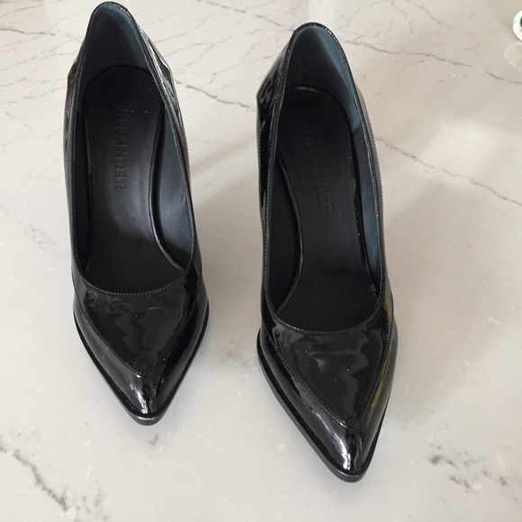 JIL SANDER: Pump, black patent leather  (Size 7) - Picture 3 of 9